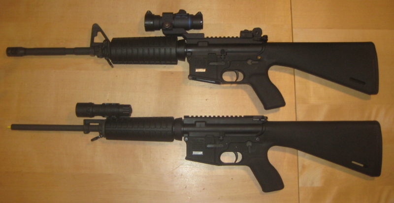 Completed rifles